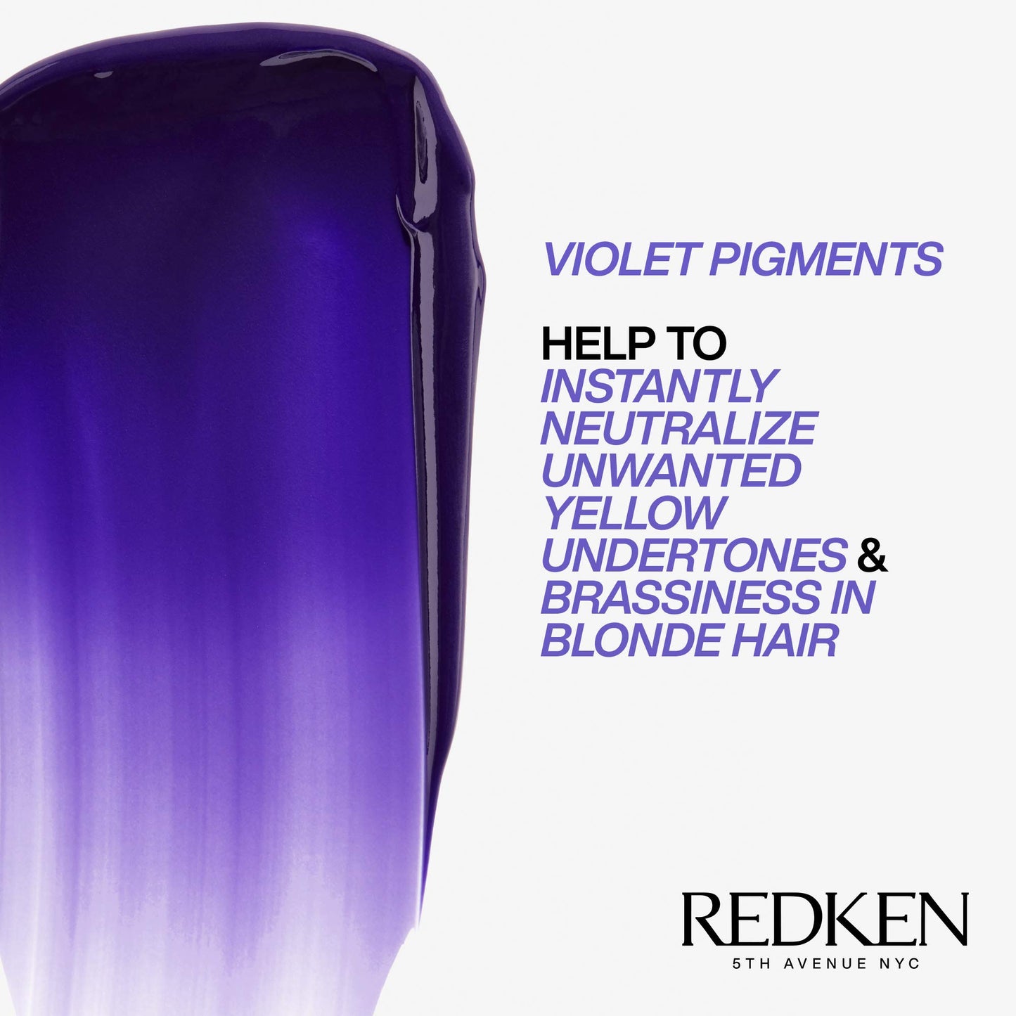 Redken Blondage Express Anti-Brass Mask For Blonde & Highlighted Hair - Ultra-Pigmented Purple Mask For Blonde Hair, 8.5 Fl Oz