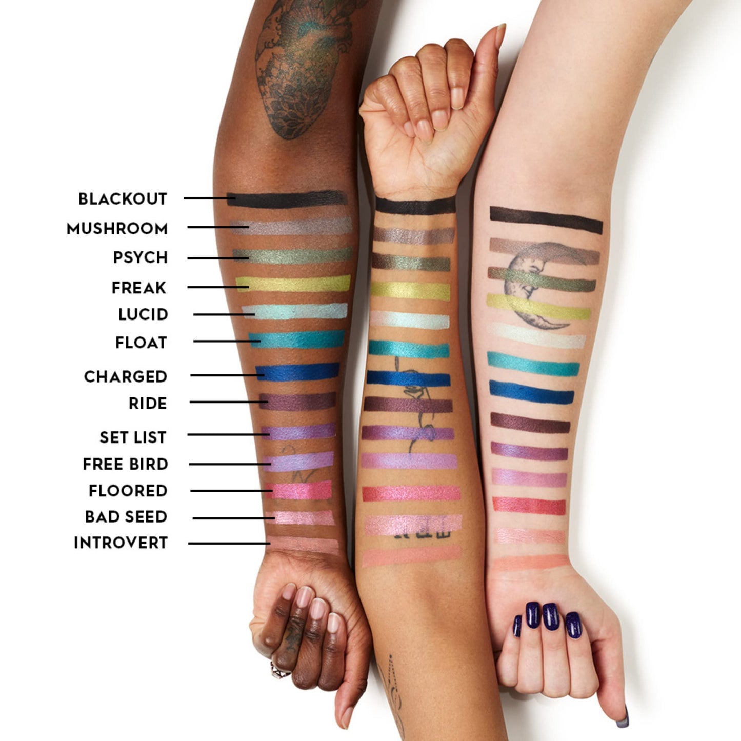 URBAN DECAY 24/7 Longwear Eyeshadow Single - High-Pigment Eye Shadow Compact, Smooth & Blendable Color, Up to 12HR Wear, Crease-free Makeup - Sin (champagne shimmer)