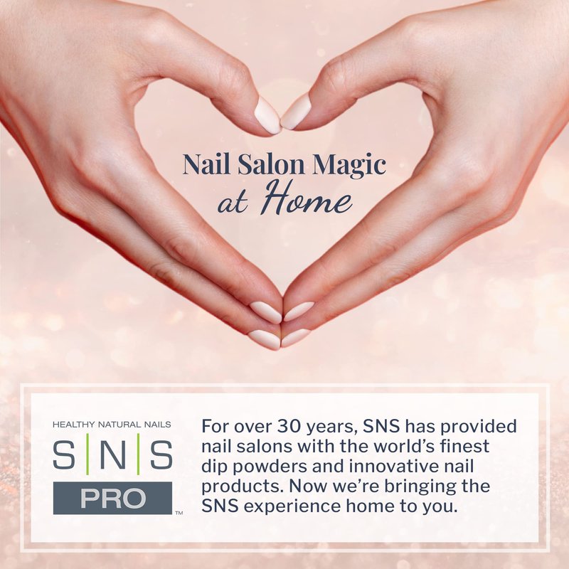 SNS Nail Dip Powder, Gelous Color Dipping Powder - Pinkish My Heart (Natural/Nudes) - Long-Lasting Nail Color & Polish Lasts 14 Days - Odor-Free & No UV Lamp Needed