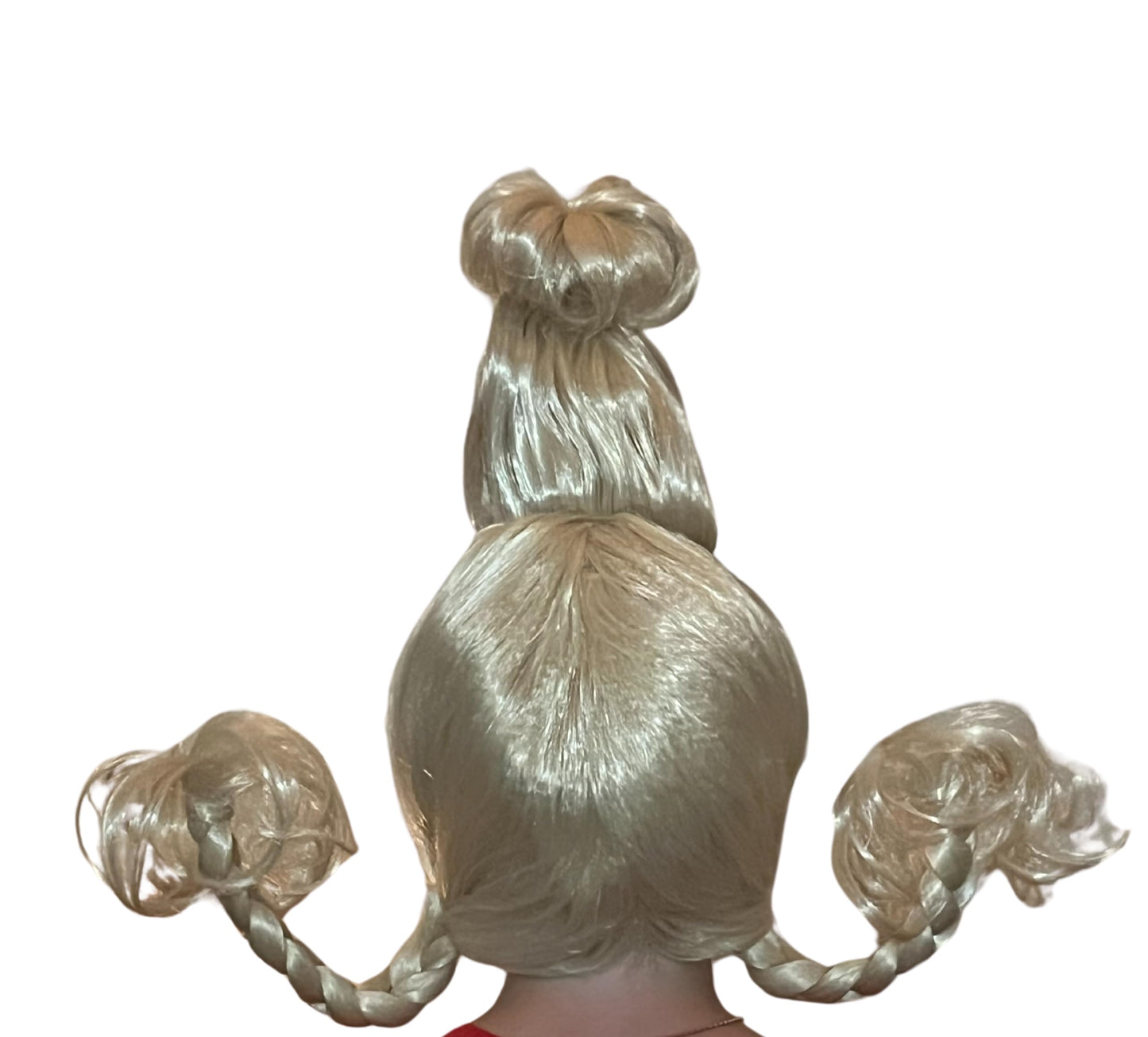 My Costume Wigs Cindy Lou Who (Blonde) Whoville Grinch Dr Suess One Size Fits All Halloween Christmas Dress Up Durable Braids