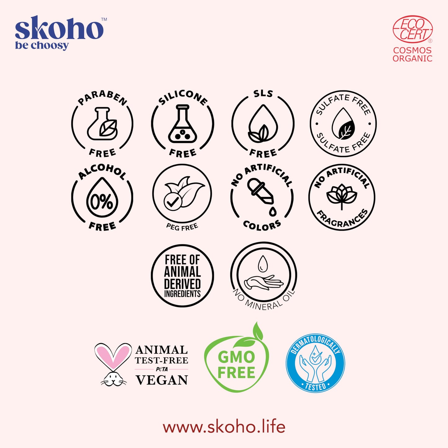 SKOHO Retinol based Anti Aging Organic face Serum with 98.949% Naturality | Reduces Fine Lines & Wrinkles | Plant based Retinol serum for face| Hyaluronic Acid & Kiwi extract | COSMOS Certified| 30ml