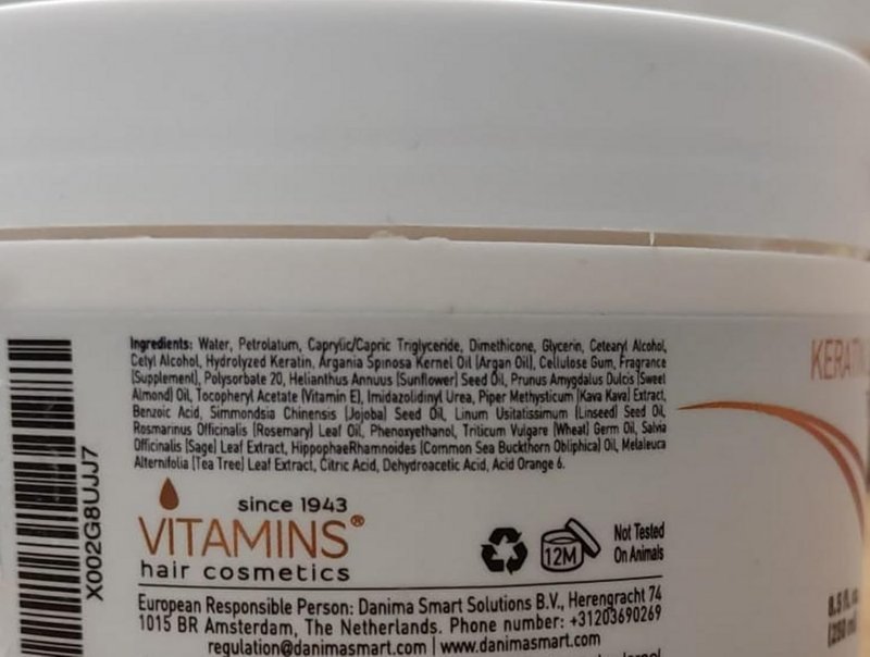 Keratin Leave-In Conditioner & Hair Mask Kit - Moisturizing Cream for Dry, Damaged, Curly, Wavy, Straight Hair | Pro Salon Treatment