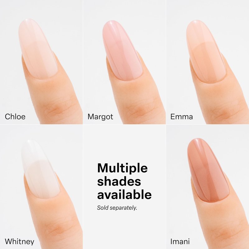 Apres Neutrals Gel-X Imani Box Of Nail Tips, 11 Sizes 00-9, Soft Gel Tip Box (150pcs) (Natural Stiletto Long, 150)