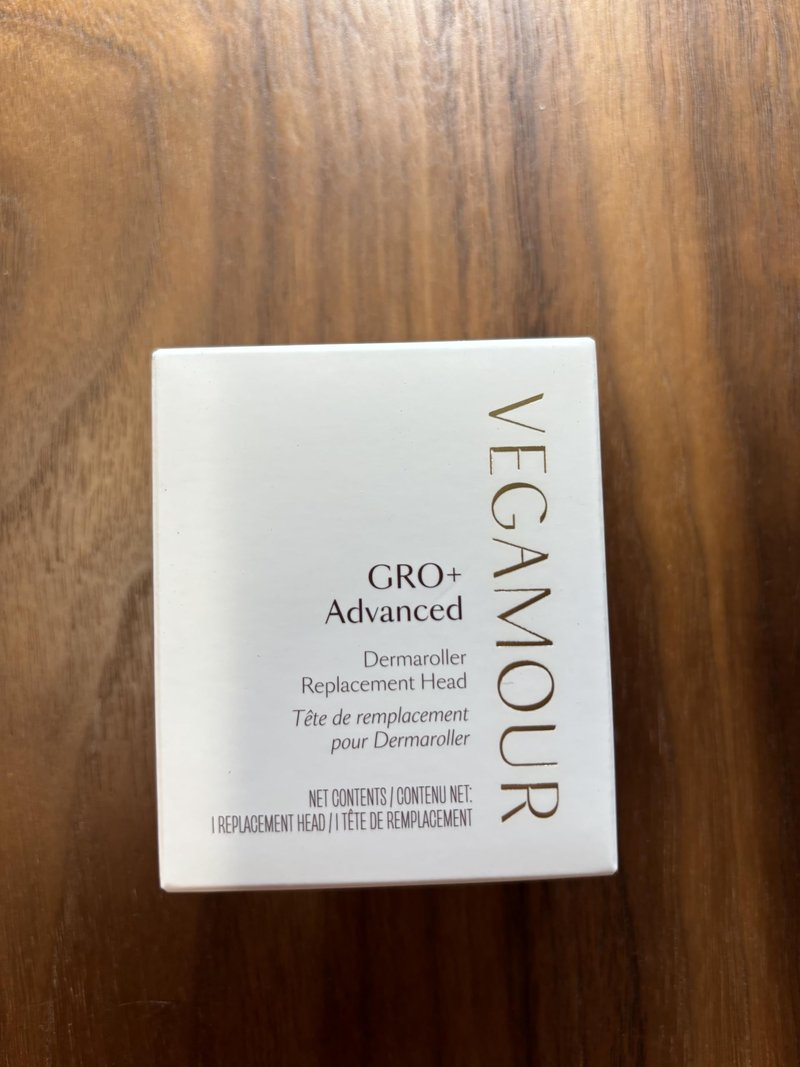 VEGAMOUR GRO+ Advanced Dermaroller Replacement Head | 1,200 Microneedle 0.25mm Scalp Tool | Gently Exfoliates the Scalp | (No Handle, Replacement Head Only)