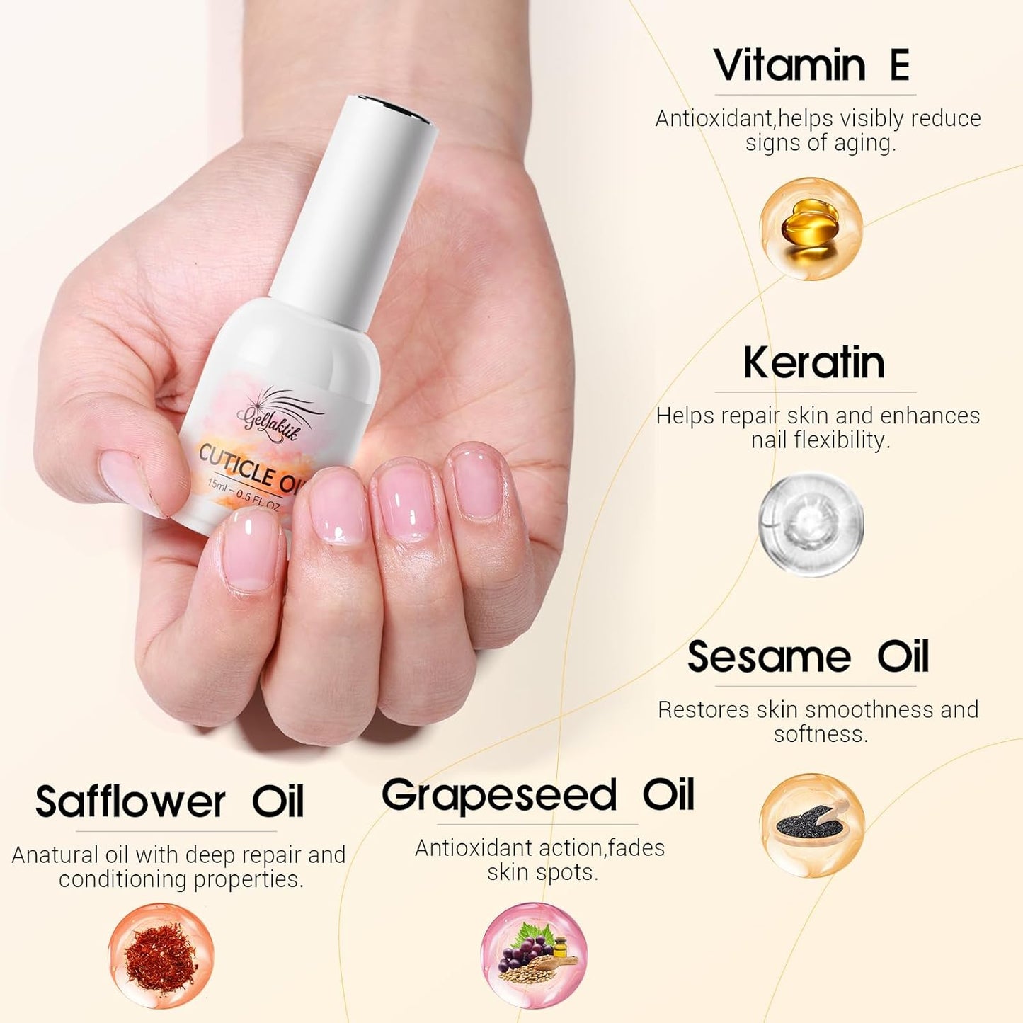 Gel Polish Remover Kit - 3 x 18ml with Cuticle Oil & Liquid Latex Tape, Fast 3-5 Min Removal