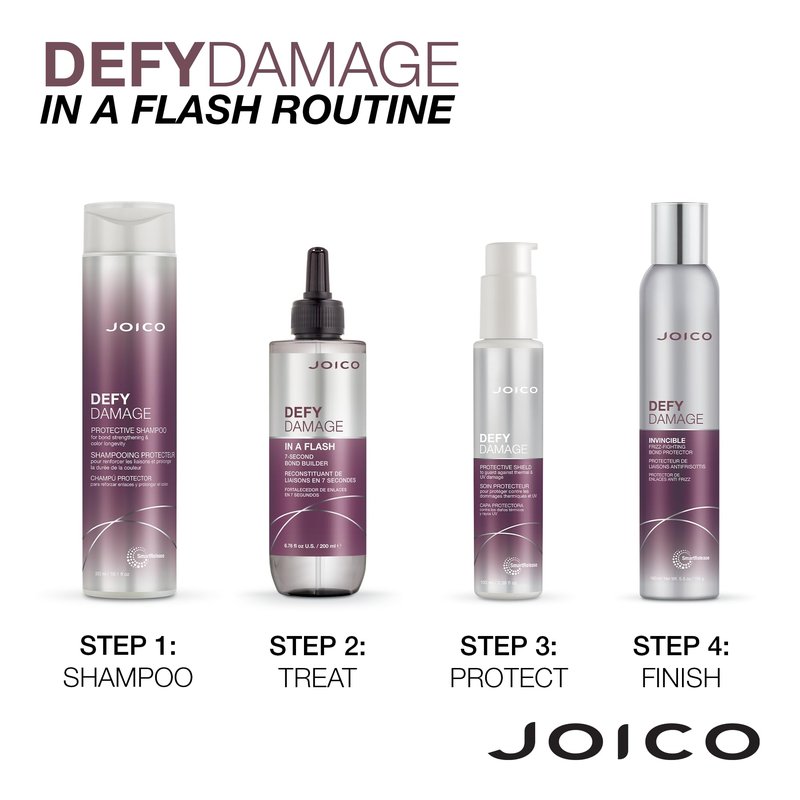 Joico Defy Damage In A Flash 7-Second Bond Builder, 6.76-Ounce (2-Pack)
