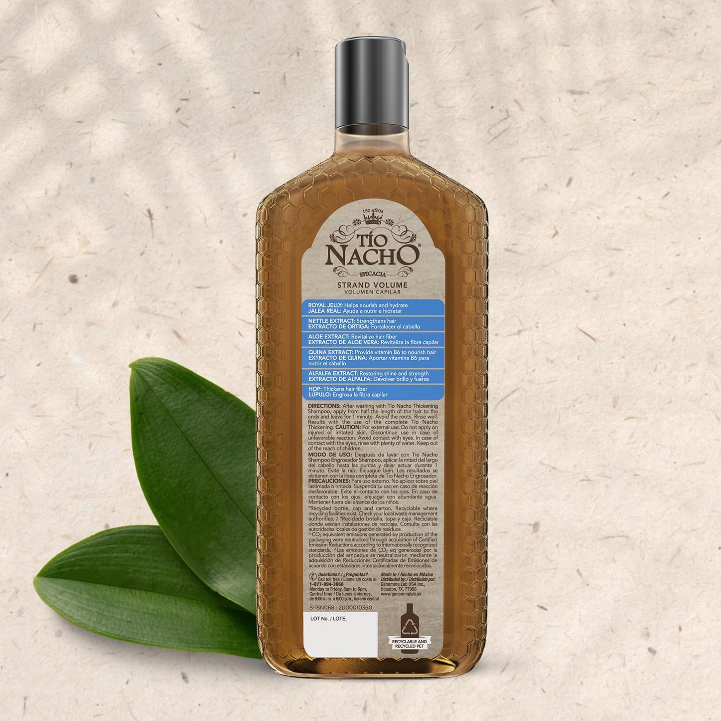 Thickening Conditioner for Fine Hair - Volumizing Royal Jelly Formula | Paraben & Sulfate Free, 14 Fl Oz (3 Pack)