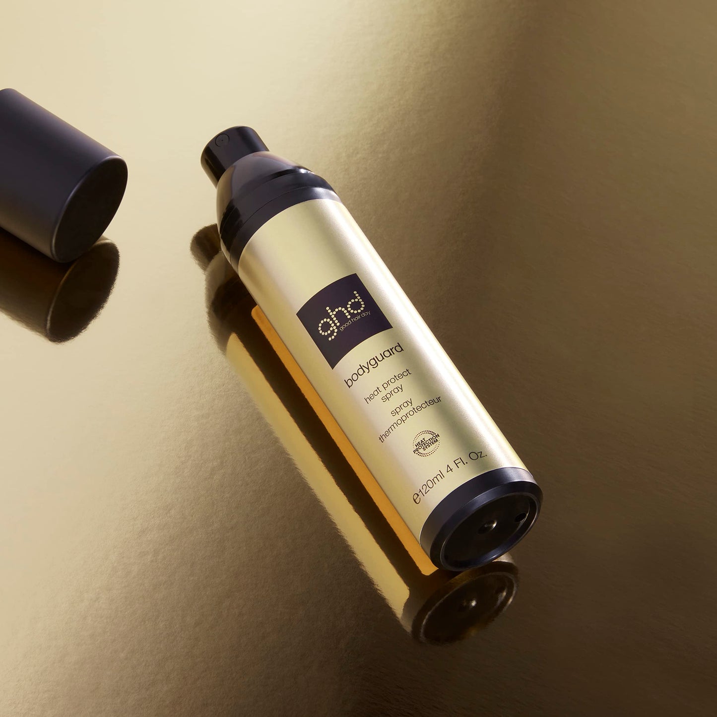 ghd Bodyguard Heat Protect Hair Spray Essentials Duo ― Full-Size (4 fl. oz.) and Travel-Size (1.7 fl. oz.) Heat Protectants for Healthier Looking & Feeling Hair