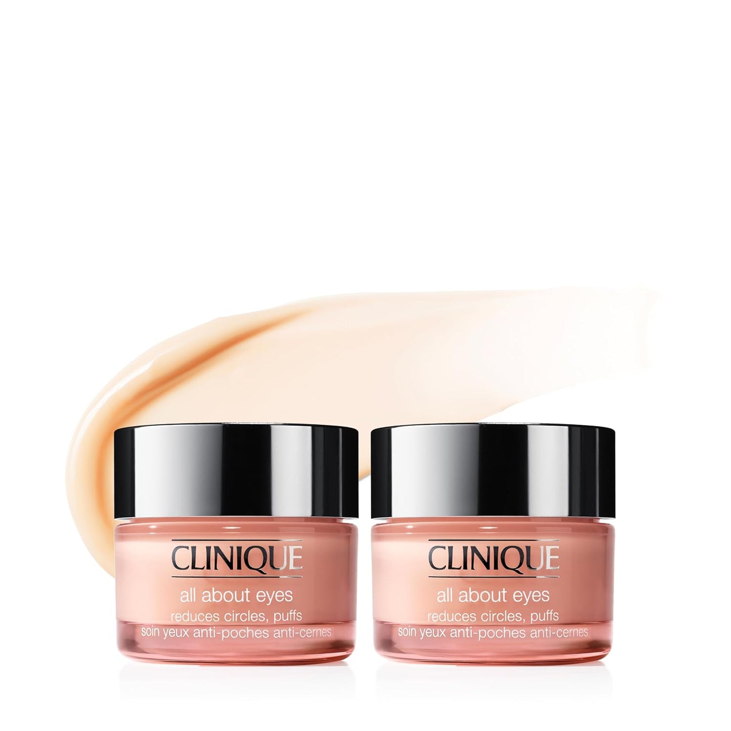 Clinique All About Eyes - Lightweight Eye Cream with Vitamin C | Hydrating, Brightening & Dark Circle Reducing