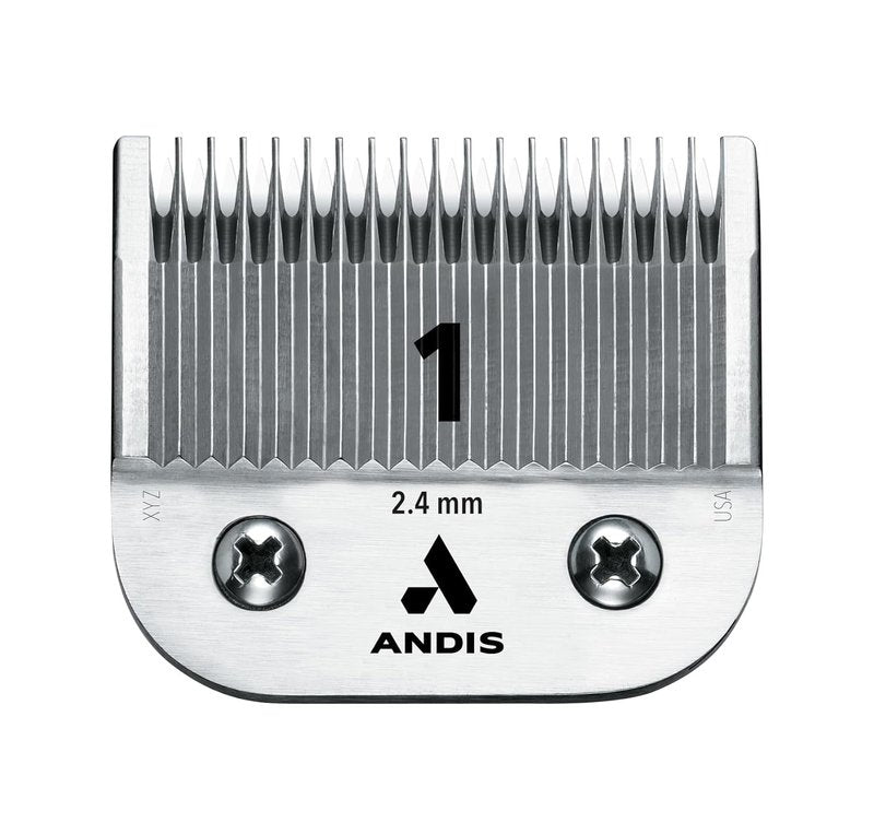 Andis CeramicEdge Detachable Clipper Blade - Carbon-Infused, Size 1 | 3/32-Inch Cut Length