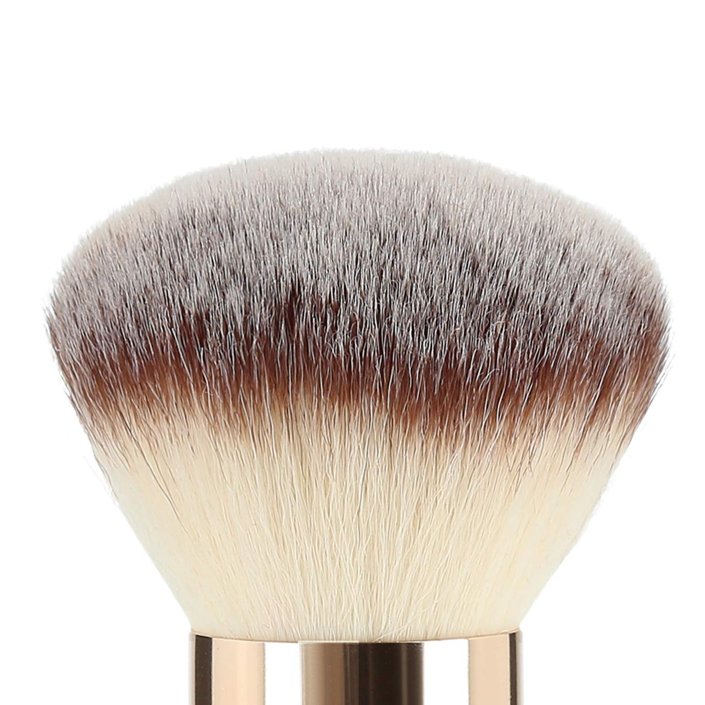 T4B Kashōki 200 Kabuki Brush Travel Mineral Powder Brush for Loose Powders with Synthetics and Taklon Bristles and Tube Makeup Case Designed for Professional Use