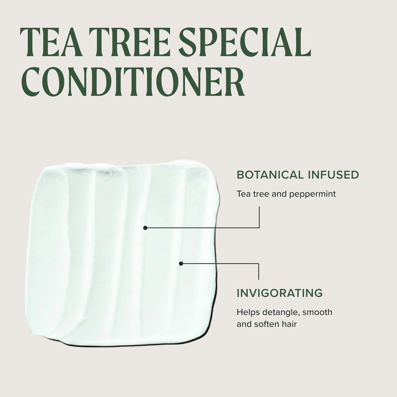 Tea Tree Special Conditioner, Detangles, Smooths + Softens, For All Hair Types, 33.8 fl. oz.