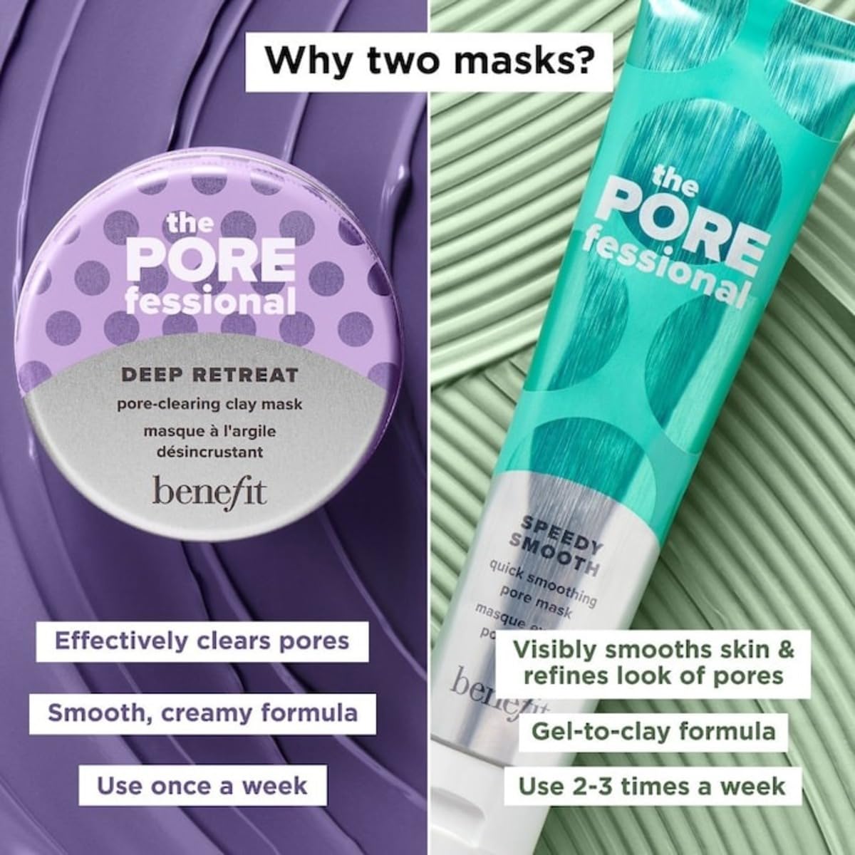 Benefit Cosmetics The POREfessional Speedy Smooth Mask 2 oz / 60 mL
