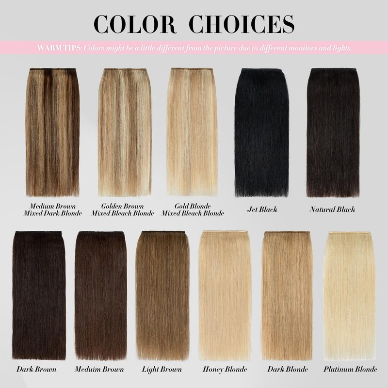 Clip in Short Hair Extensions Real Human Hair,Prokyvity Invisible Human Hair Clip in Extensions Short,(6inch&8inch)4 pieces Mini Extensions for volume or highlight,Dark Brown