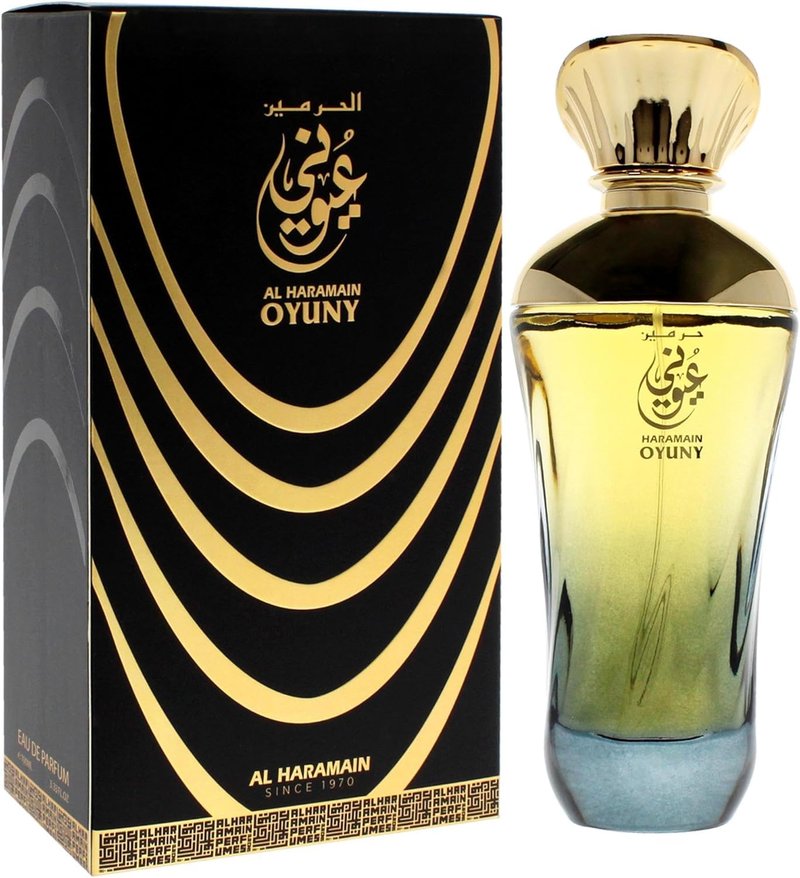 Al Haramain Oyuny Eau de Perfume Spray for Unisex, 3.33 Ounce