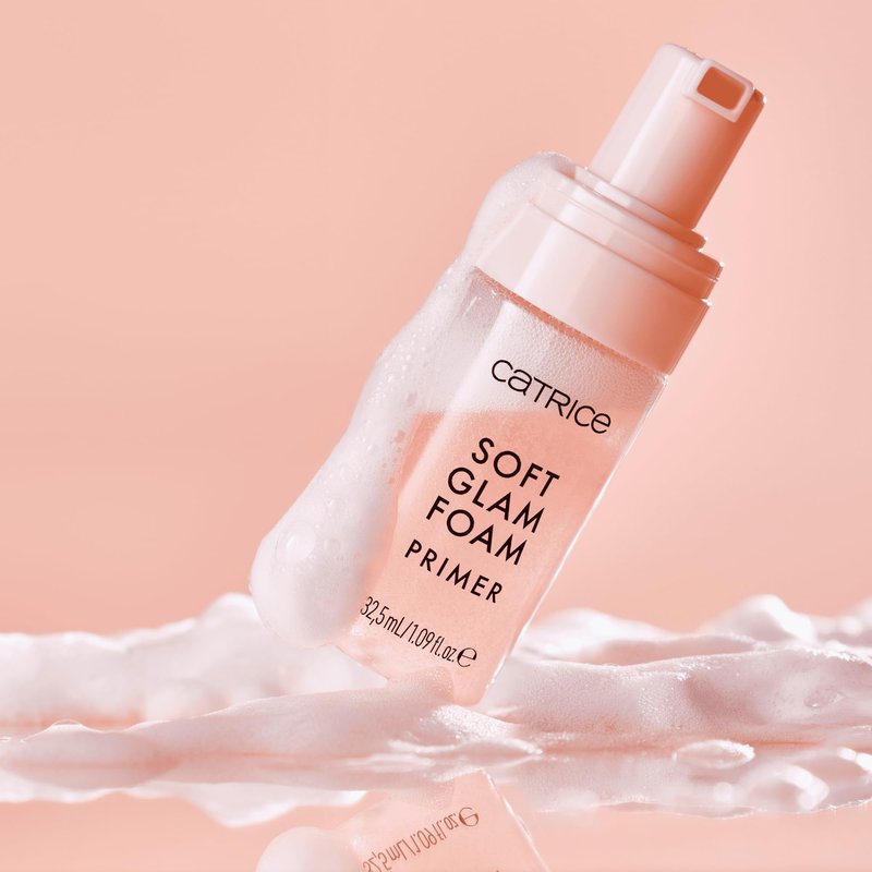 Catrice Soft Glam Foam Primer, Hydrating Glow, Radiant Finish (010 | Pink)
