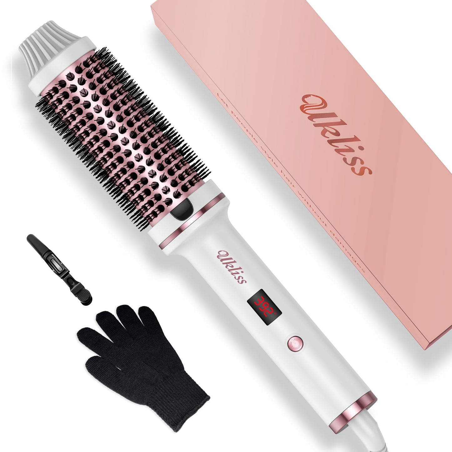 Ukliss Thermal Brush 1.5 Inch Hot Brush for Hair