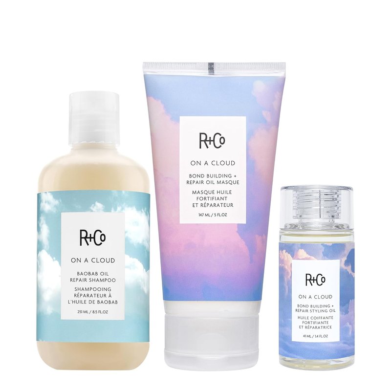 R+Co On A Cloud Baobab Repair Shampoo - Gentle Cleansing & Hydrating | Vegan & Cruelty-Free | 8.5 Oz