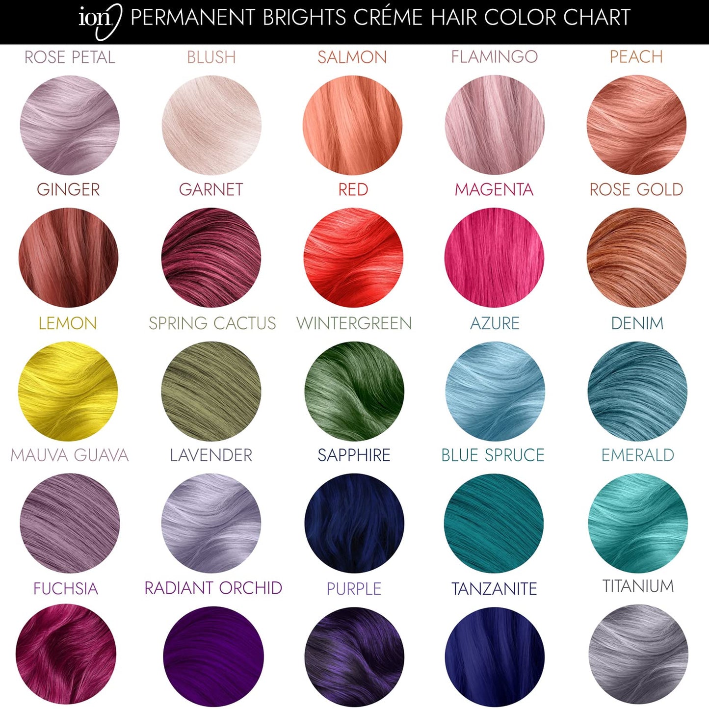 Ion Permanent Brights Creme Hair Color Titanium Titanium