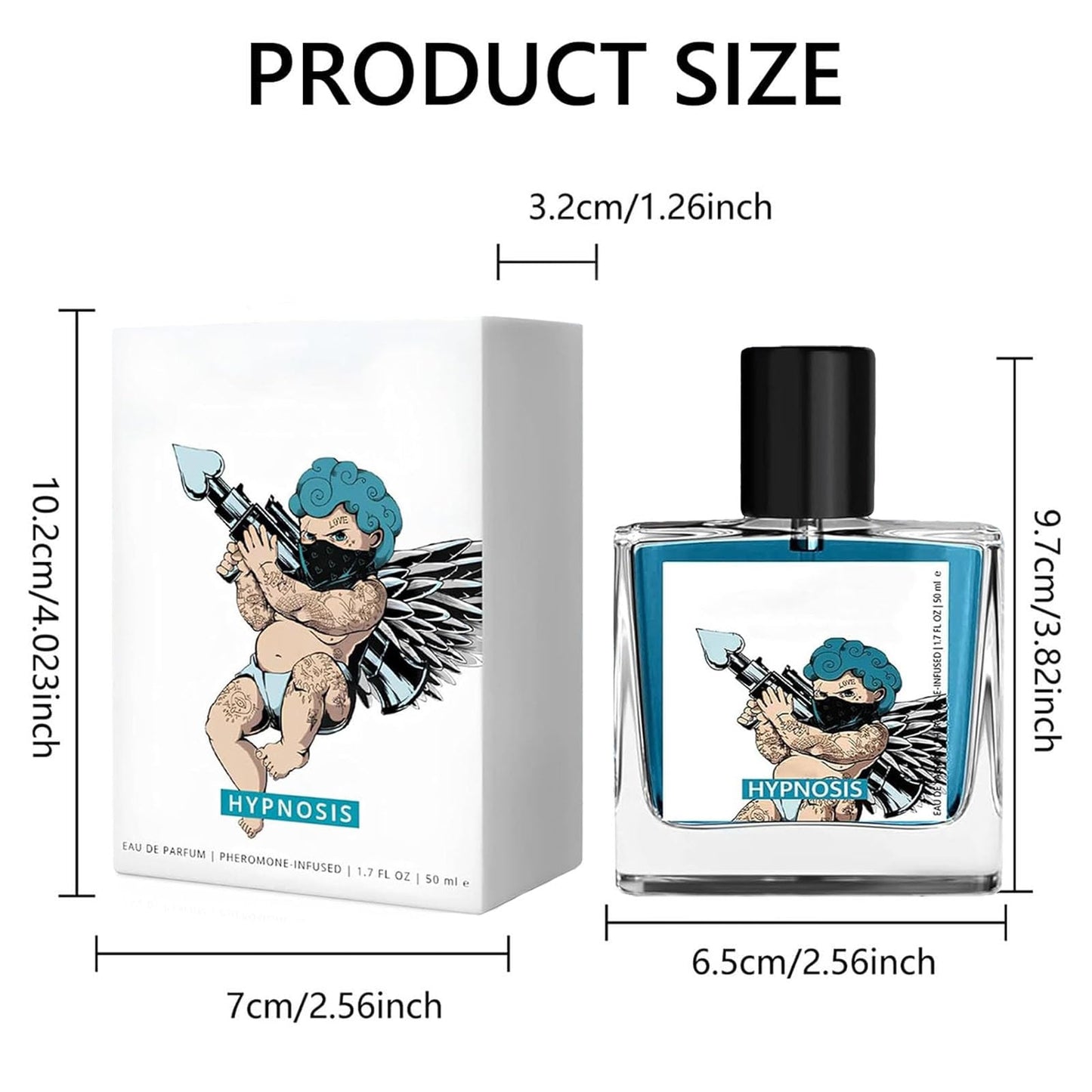 Avitorry Hypnosis 2.0 Cologne for Men, Pheromone-Infused Cologne for Men, Long Lasting Scent, Enhance Attraction, Pheromone Perfume for Father, Boy Friend and Husband (50ml)