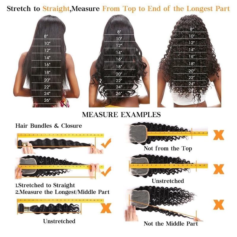 QTHAIR Straight Human Hair Lace Frontal 18A Brazilian Straight Human Hair 13x4 Ear to Ear Frontal 10 in 150% Density Swiss Lace Pre-Plucked Natural Hairline Baby Hair Natural Black #1b