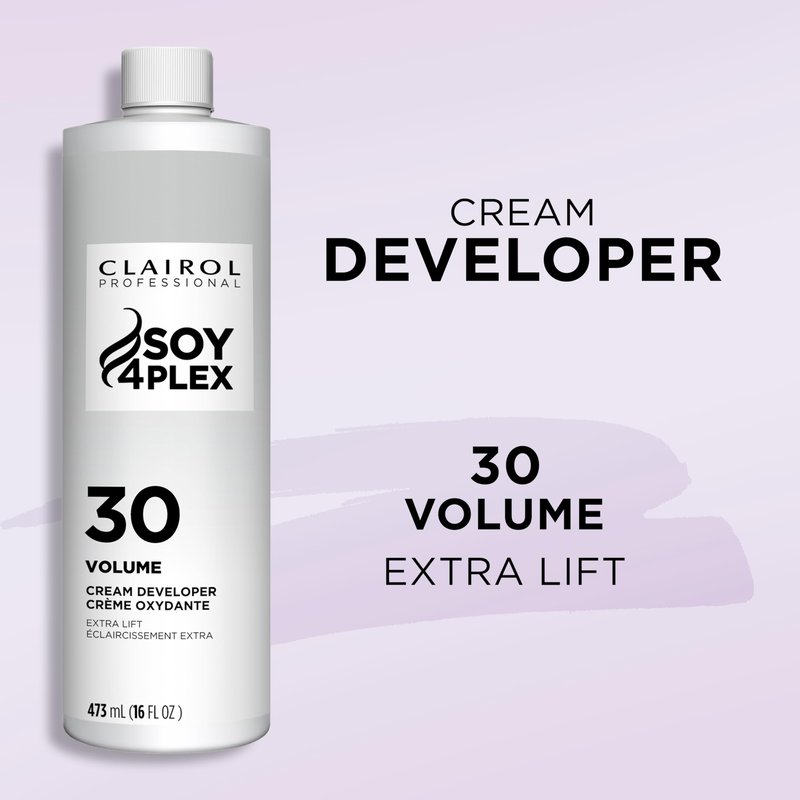 Clairol Professional Crème Permanente 30 volume Hair Developer, 16 oz. - Packaging May Vary