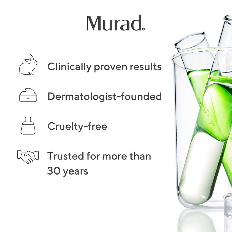 Murad Rapid Relief Acne Spot Treatment - Fast-Acting Blemish Spot Treatment with 2% Salicylic Acid, Pine & Thyme Complex, Horse Chestnut and Oat - Clear Gel Treats Acne & Soothes Skin Fast