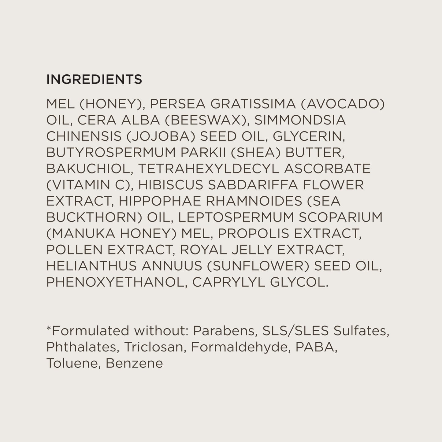 Colleen Rothschild Honey Nectar Radiance Mask – Brightening Vitamin C & Bakuchiol Face Mask with Honey Complex for Glow & Hydration