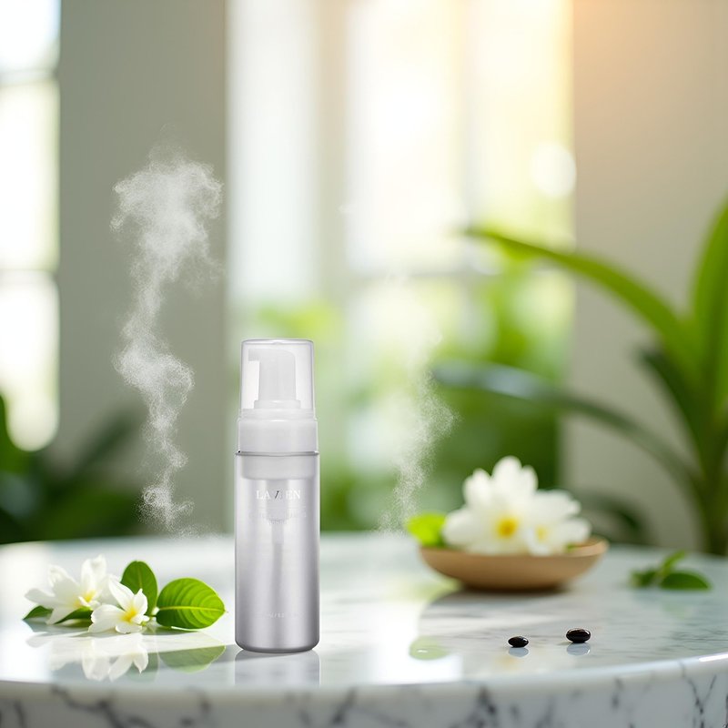 LAVIEN Centella Asiatica Bubble Toner - Foaming Korean Face Toner with CICA for Claming & Hydration - Exfoliating Creaming Toner for Sensitive Skin - 5.07 Fl Oz (150ml)