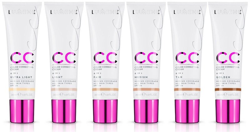 NEW Lumene CC Cream 6 in 1 Medium Coverage for all Skin Types SPF 20 Medium