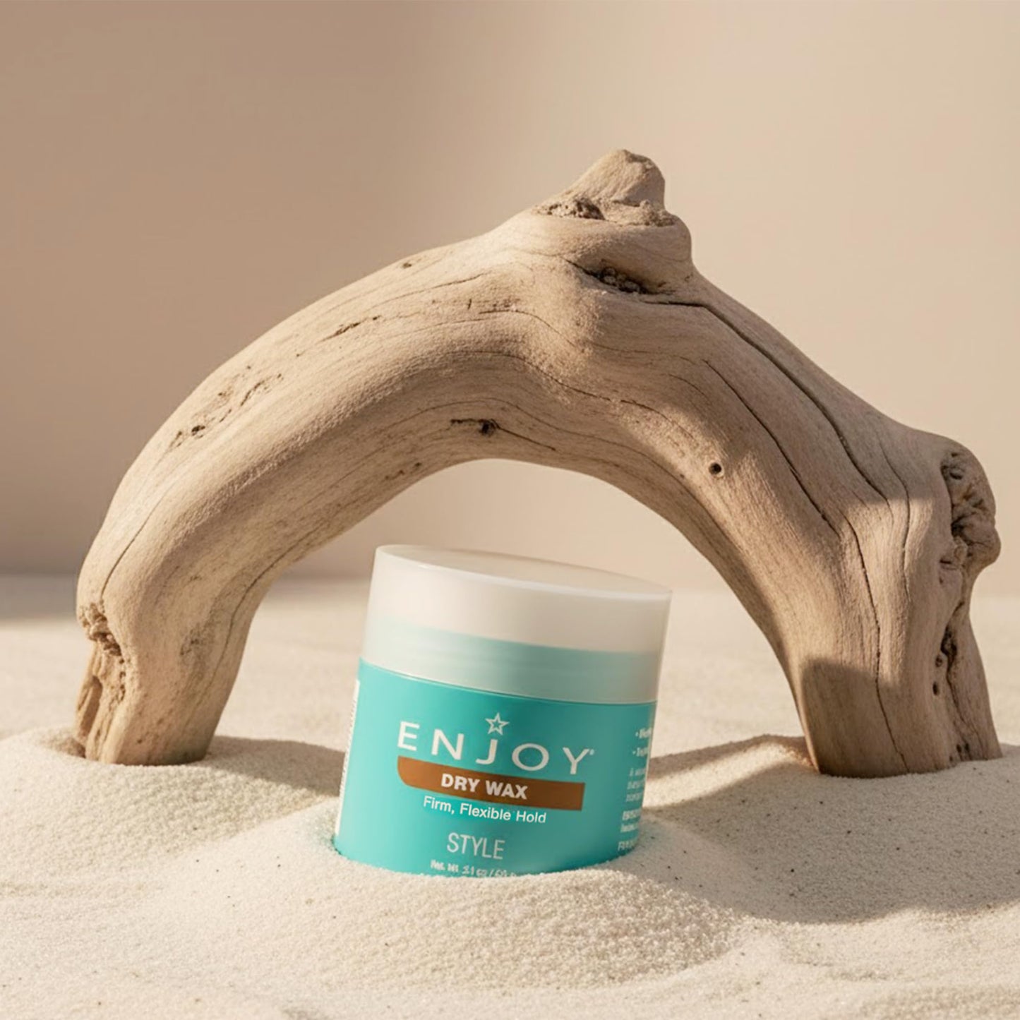 Enjoy Enjoy Dry Wax (2.1 oz) - Non-Greasy, Pliable Hair Wax