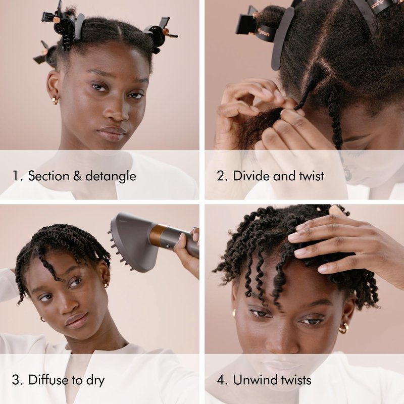 Dyson Airwrap Multi-Styler Complete Long Diffuse for Curly and Coily Hair