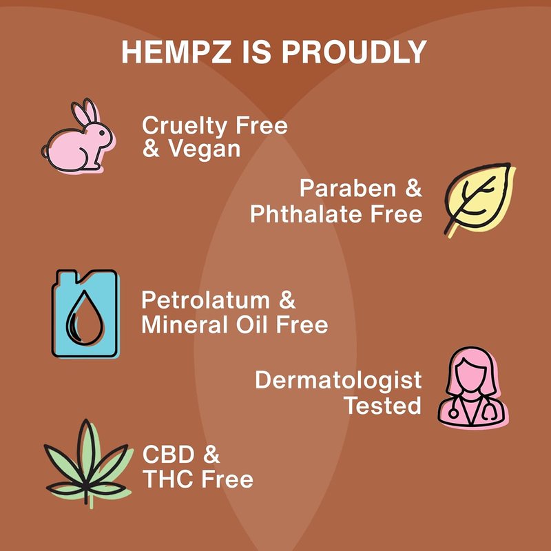 Hempz Mini Glow Getter Herbal Body Moisturizer - Hydrating 2.25 oz | Nourishing Skin Care