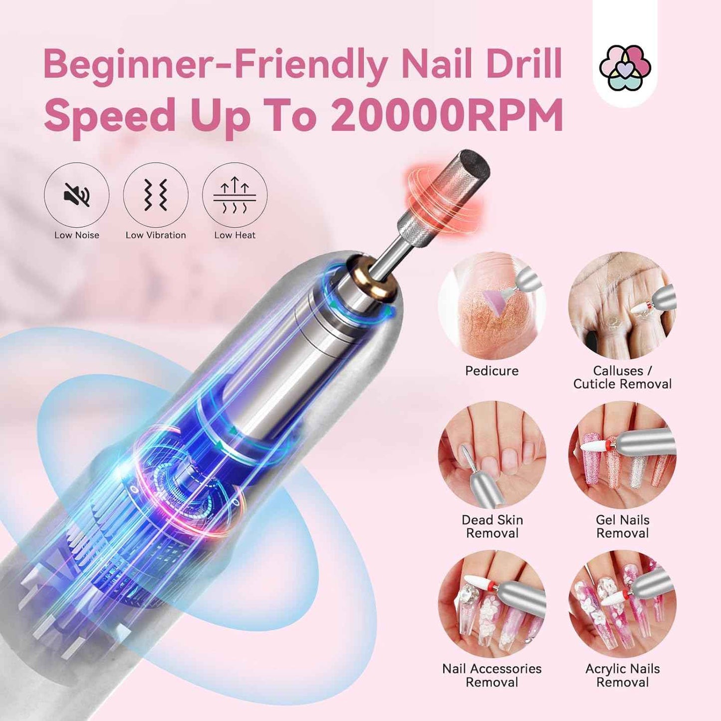 Saviland Acrylic Nail Kit for Beginners - Keratin Powder, Vitamin E Gel & Nail Stand