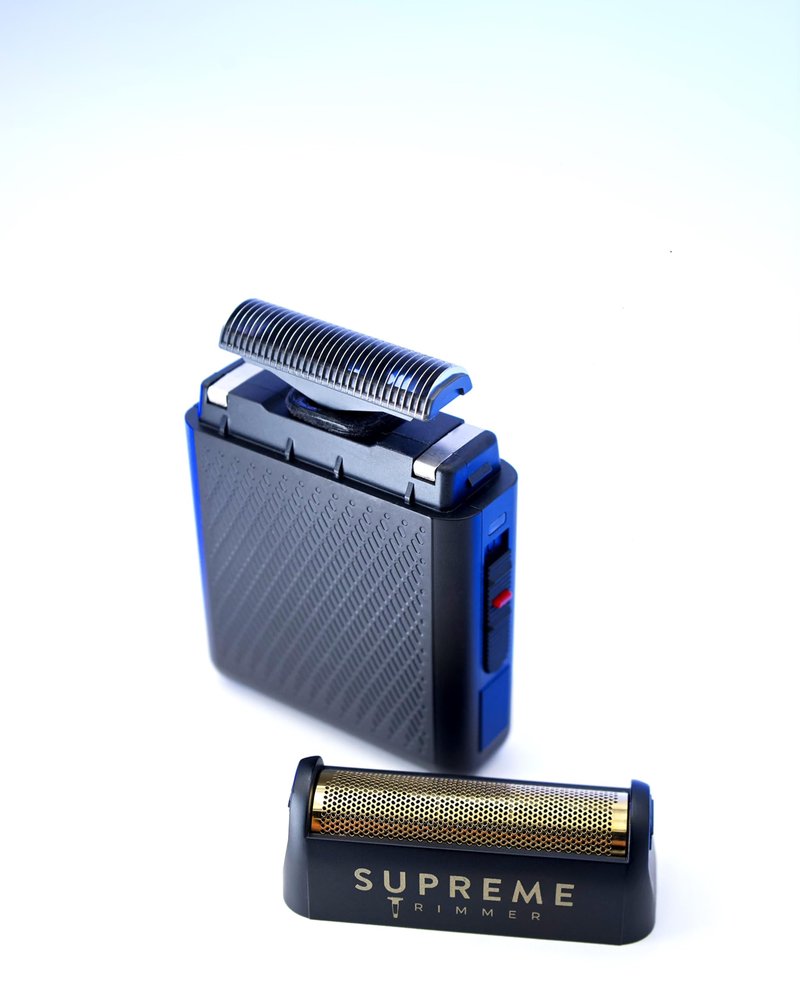 Supreme Trimmer Solo Single Foil Shaver for Pocket | 150 Min Runtime Cordless use, Powerful USB-C Mini Travel Razor for Professional & Home use | STF101
