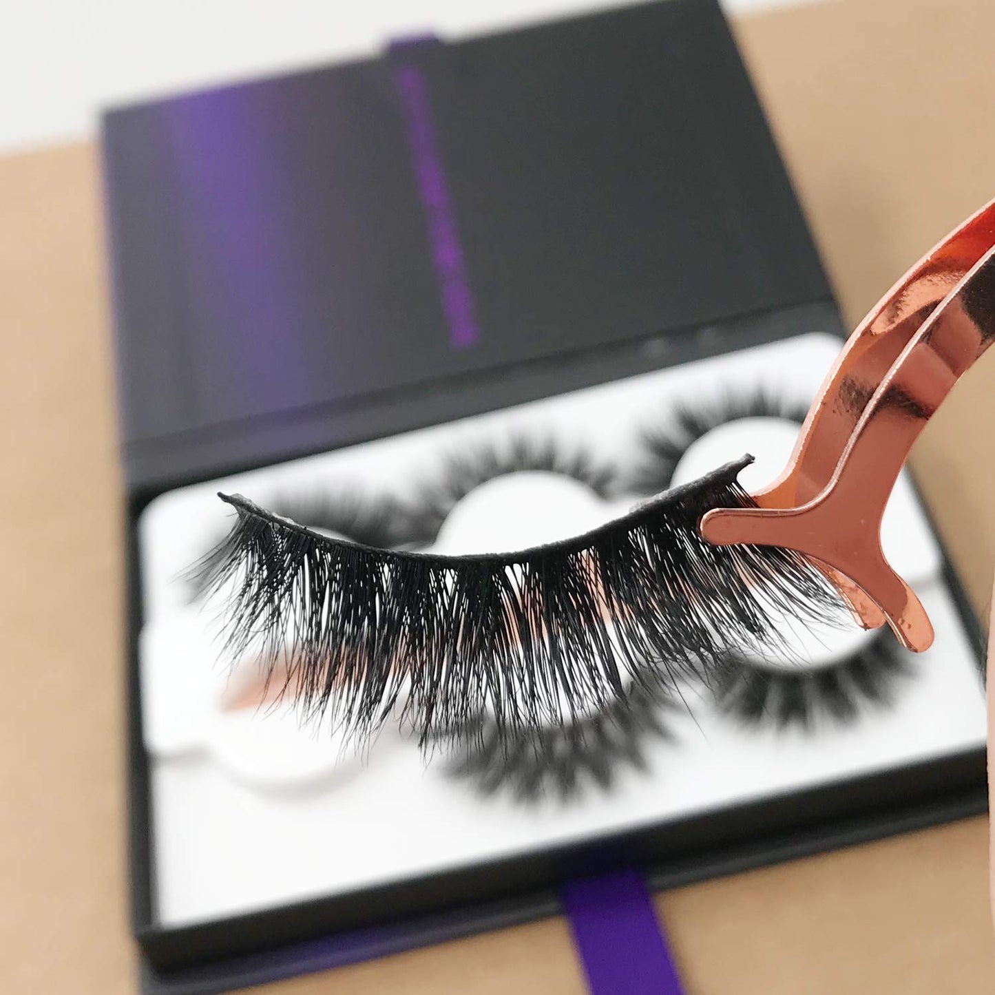 ALICROWN False Eyelashes - Wispy Flutter Faux Mink Lashes for Long Volume | Natural Look