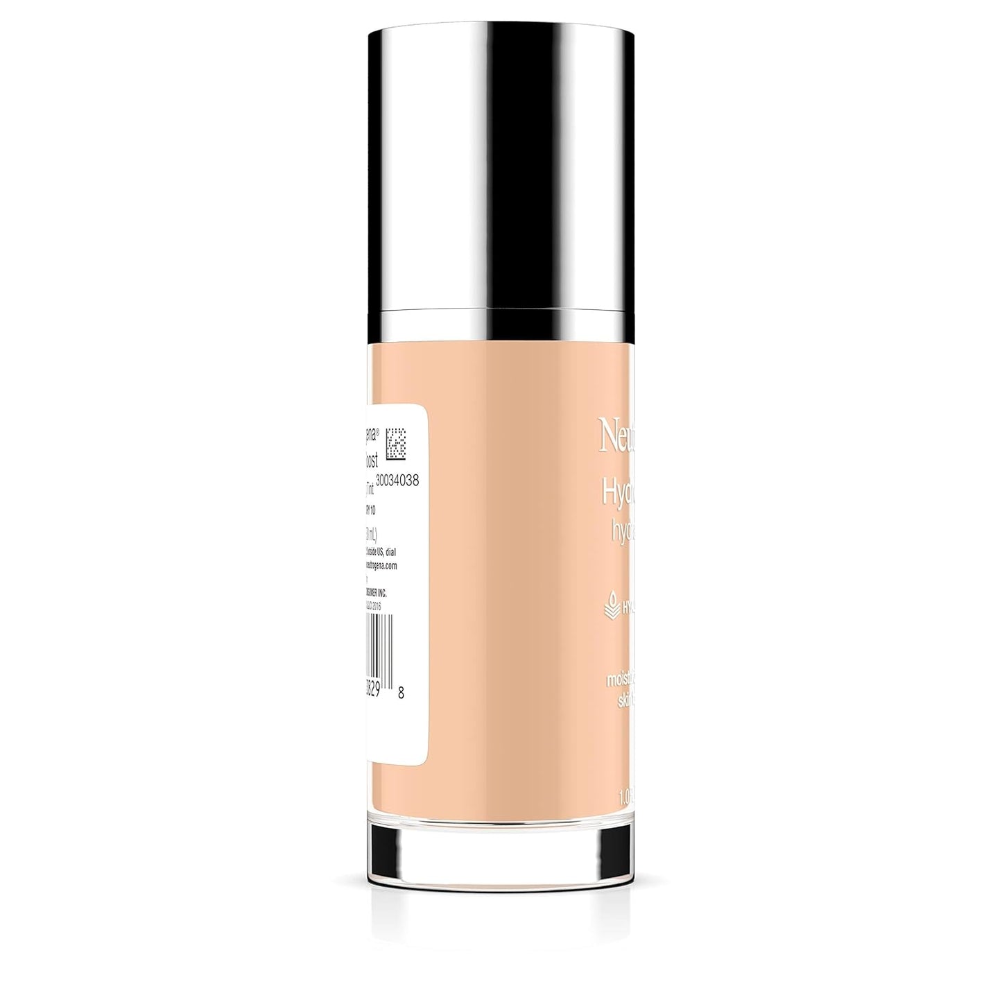 Neutrogena Hydro Boost Hydrating Tint Foundation - Lightweight Oil-Free Makeup with Hyaluronic Acid | 10 Classic Ivory, 1.0 fl. oz