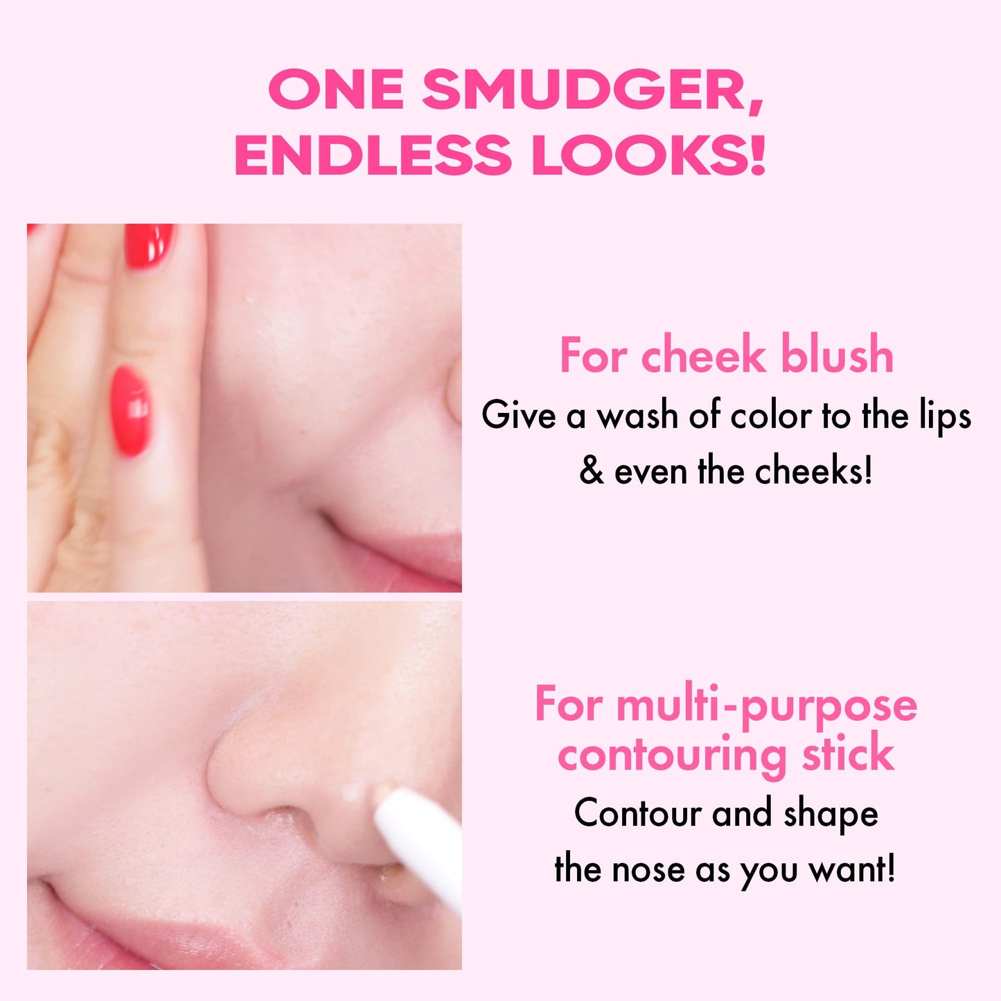 Amuse SEOUL Lip Smudger (00 SHADING) - Natural Shadow Beige, Lip Liner Pencill, Creamy Lip Crayon, Smooth Velvet Texture, Multi-Use Lipliner, Overlip Line Color, Vegan, Korean Beauty