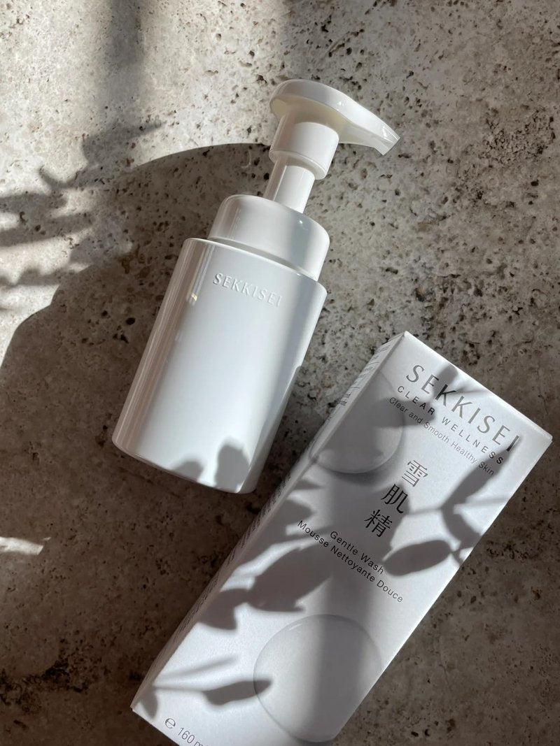 SEKKISEI CLEAR WELLNESS Gentle Wash REFILL, Facial Cleanser for Sensitive Skin, 4.7 Ounce