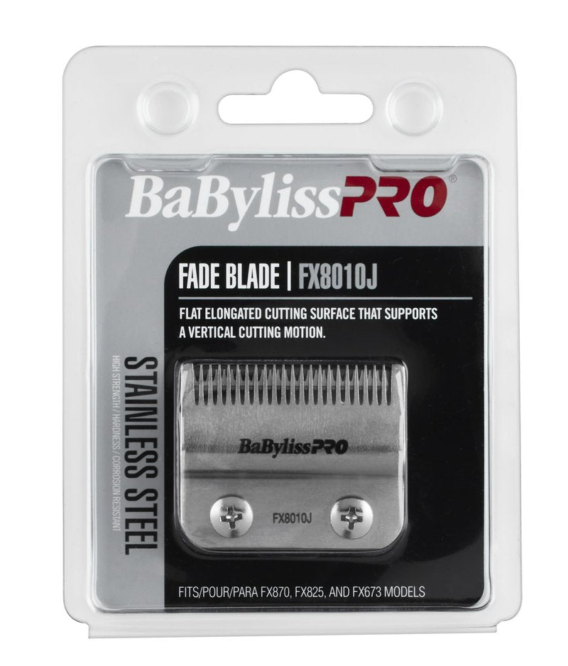 BaBylissPRO Barberology Replacement Stainless Steel Replacement Fade Blade for Hair Clippers (FX8010J)