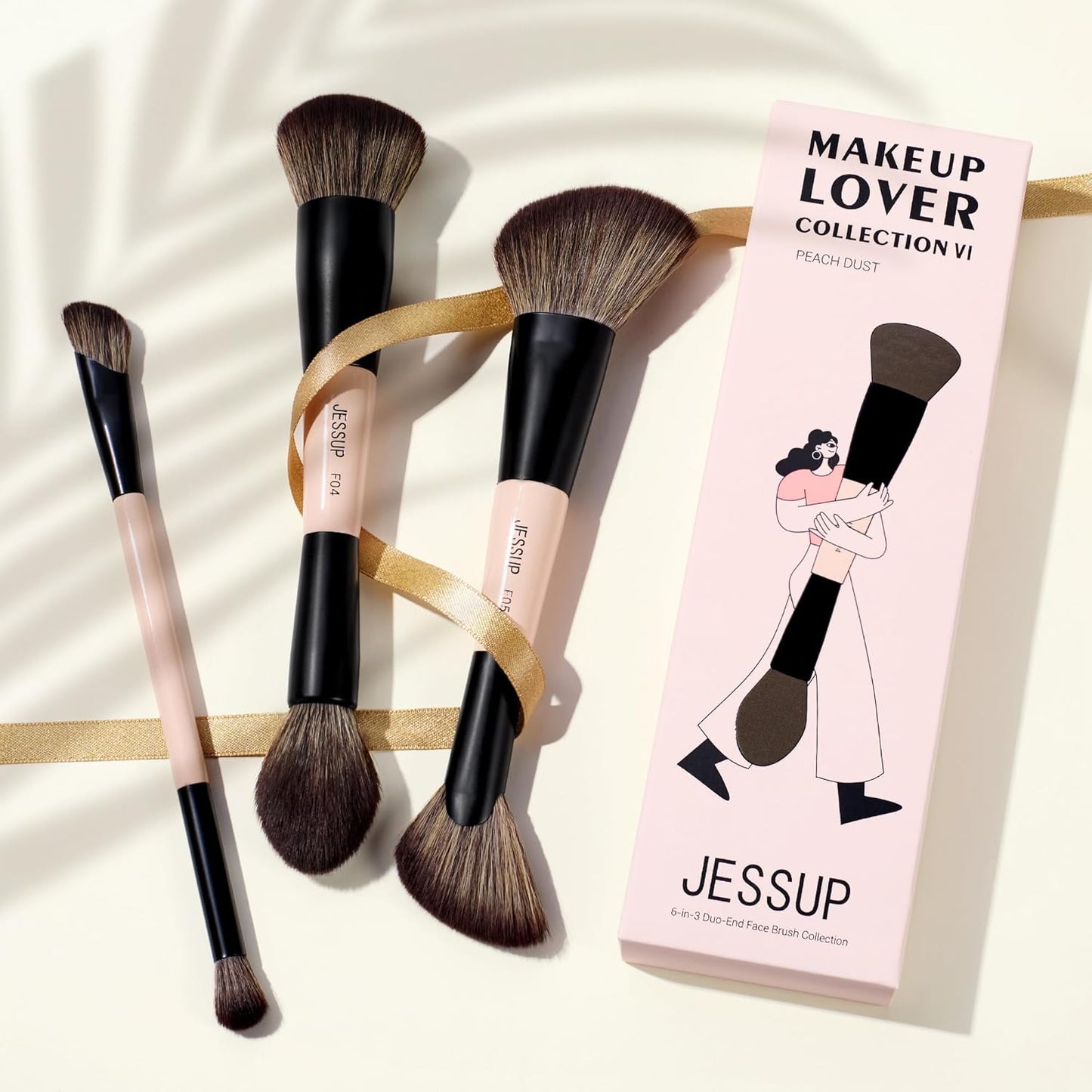 Face Makeup Brushes Set - 5-Piece Professional Makeup Brush Kit for Flawless Application | T493 & T508