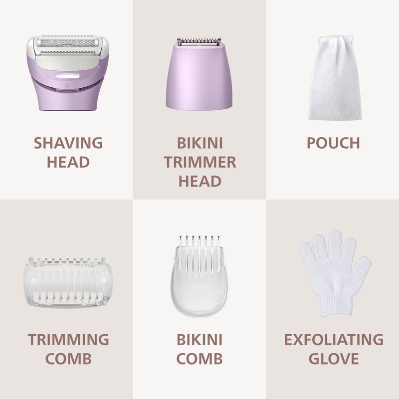 Philips Lady Electric Shaver for Women, Cordless