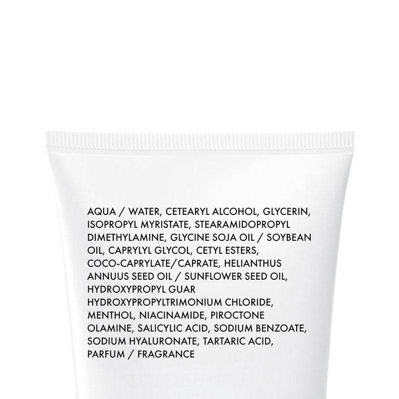 VICHY Dercos Hair & Scalp Moisturizing Conditioner, Formulated With Glycerin, Niacinamide + Hyaluronic Acid, Hair Conditioner & Scalp Moisturizer, Strengthens, Post Dandruff Treatment, 6.7 Fl Oz