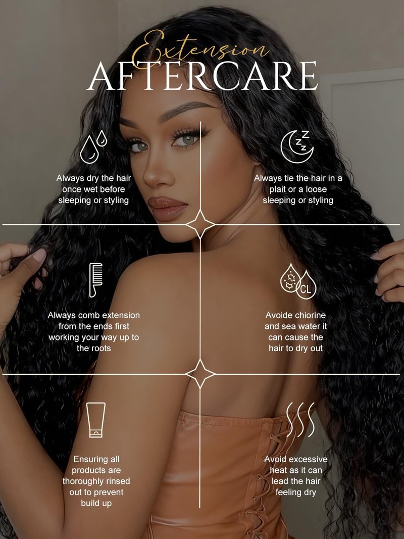 inlovwith Deep Wave Human Hair Bundles, Curly Bundles by 100% Unprocessed Indian Virgin Hair, Keep Texture Wet and Wavy After Multiple Washes(Single Bundle, 16 Inches)