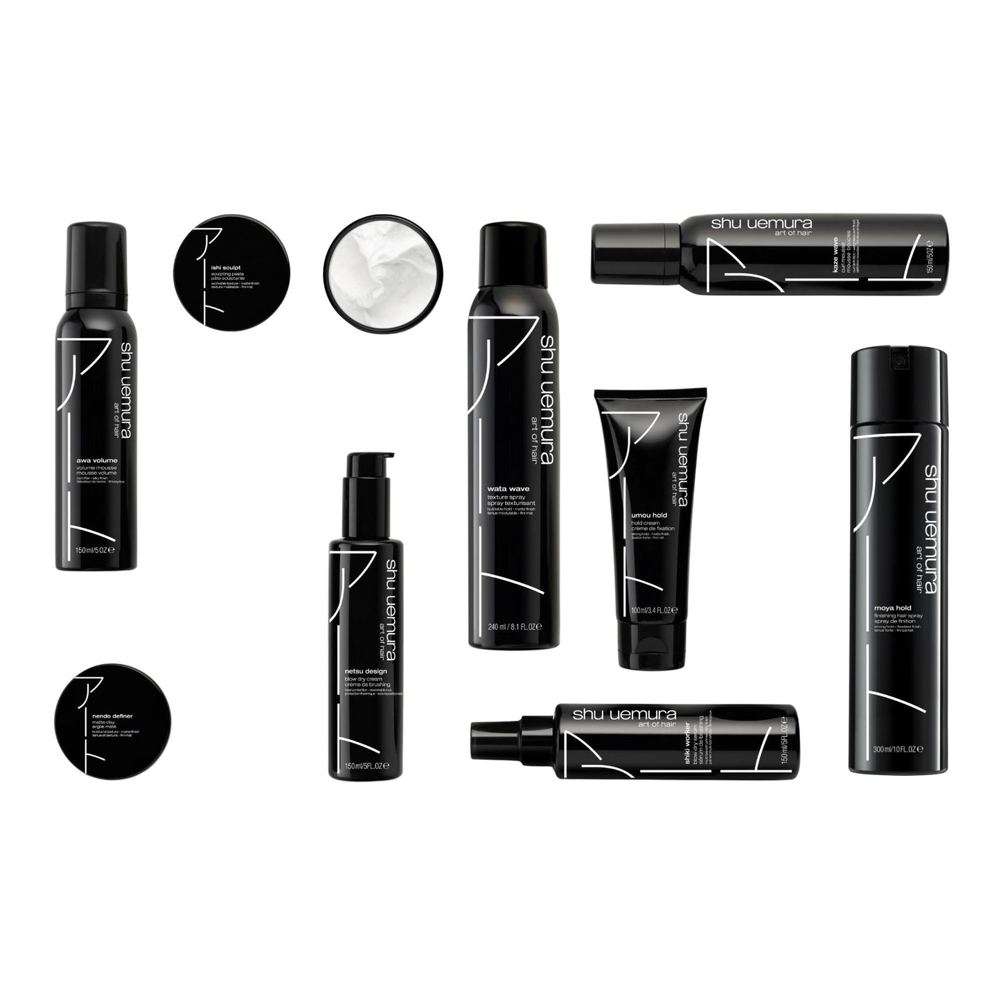 shu uemura art of hair Netsu Design Cream – For All Hair, 5 Fl Oz