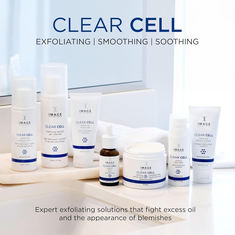 IMAGE Skincare Clear Cell Acne Treatment Lotion - Benzoyl Peroxide Formula, 1.7 oz | Treats & Prevents Blemishes