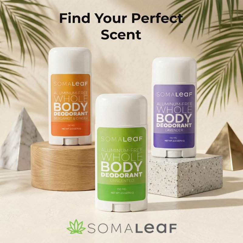 Full Body Deodorant Stick Features Naturally Sourced Ingredients, Aluminum-Free Deodorant Suitable for Both Men and Women | 72 Hours of Odor Defense, 2.5 oz