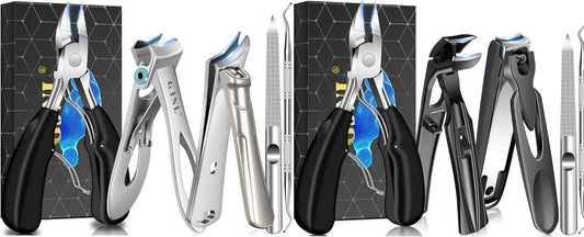 Professional Toenail Clippers for Seniors - Heavy Duty Nail Care for Thick Toenails