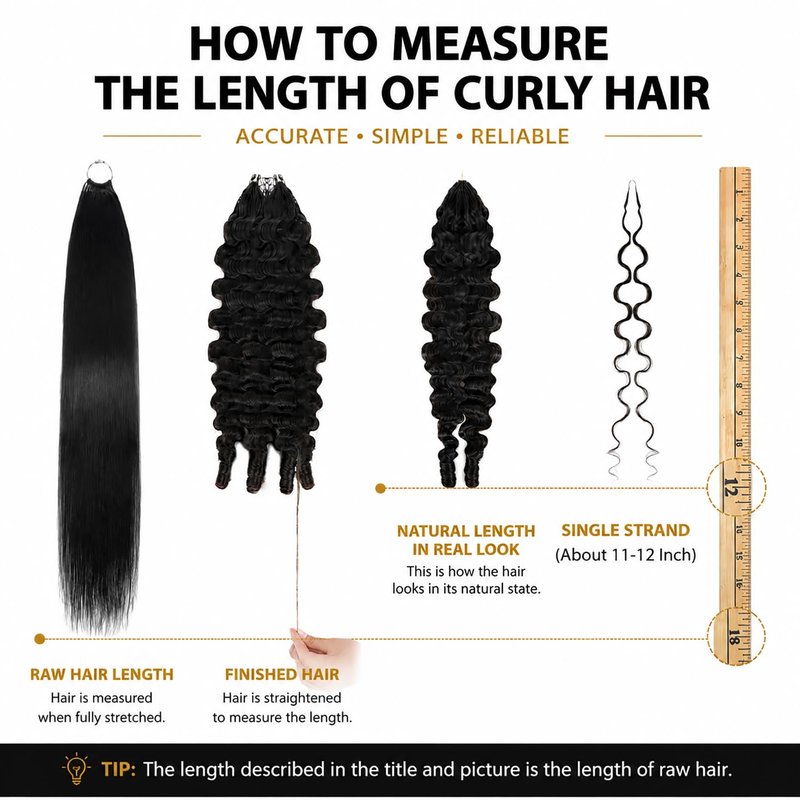 Burmese Curly Crochet Human Hair Extensions Crochet Hair For Black Women Knotless Pre-Separated Feather Crochet Human Hair Spiral Curly Invisible Crochet Hair Natural Black (12inch)