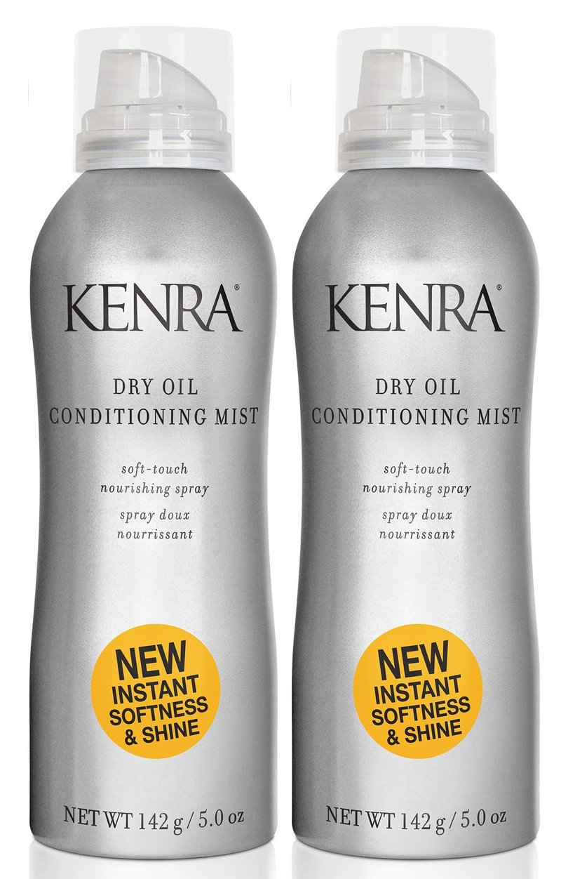 Kenra Professional Dry Oil Conditioning Mist | Soft-Touch Nourishing Spray | Increases Shine & Softness | All Hair Types | 5 oz. (2-Pack)
